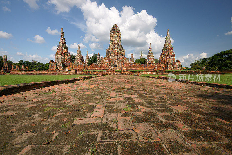 非常著名的地方泰国大屿山Wat Chaiwatthanaram Temple